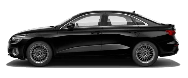 2025 Audi A3 Sedan Metalik Mitos Siyahı Rengi