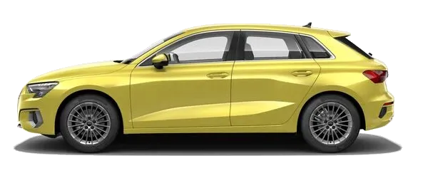 Audi A3 Sportback Metalik Piton Sarısı Fabrika Çıkış Rengi