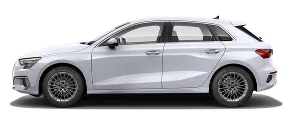 Audi A3 Sportback Advanced 35 Turbo FSI 150 hp Advanced S tronic PI Metalik Glacier Beyazı