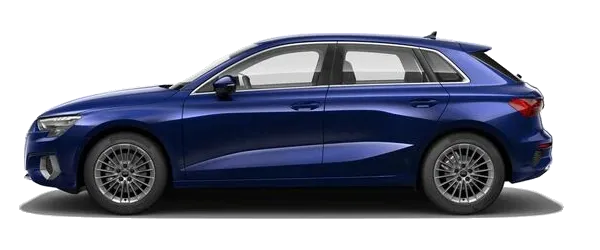 Audi A3 Sportback Metalik Navarra Mavi Fabrika Çıkış Rengi