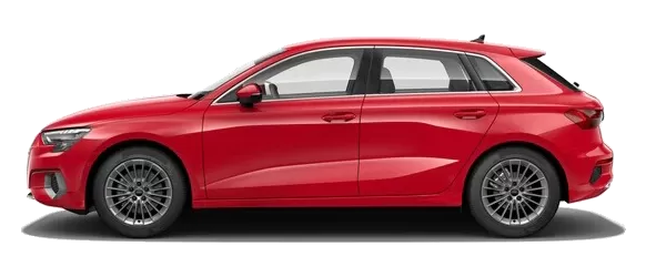 2025 Audi A3 Sportback Metalik Tango Kırmızısı Rengi