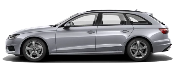 Audi A4 Avant Folyo Gümüş