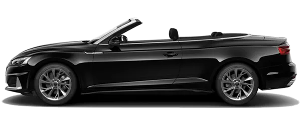 Audi A5 Cabrio Parlak Siyah Fabrika Çıkış Rengi