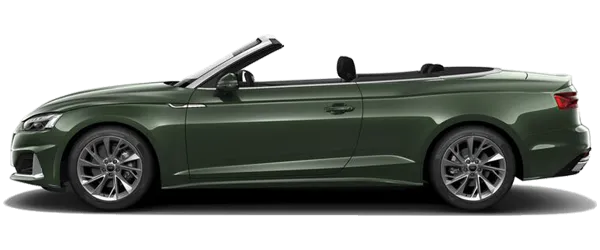 Audi A5 Cabrio Metalik Distrik Yeşili Fabrika Çıkış Rengi