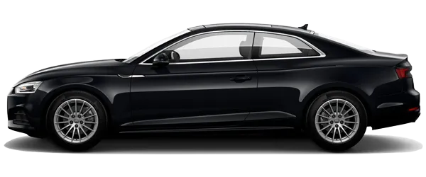 Audi A5 Coupe Metalik Mitos Siyahı Fabrika Çıkış Rengi