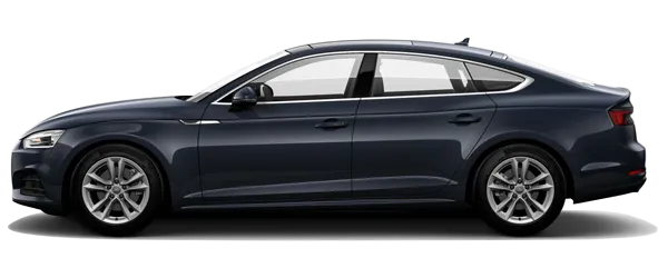 Audi A5 Sportback Ay Işığı Mavi Fabrika Çıkış Rengi