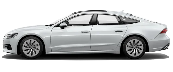 Audi A7 Sportback Metalik Beyaz Fabrika Çıkış Rengi