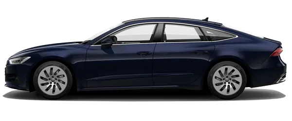 Audi A7 Sportback Metalik Mavi Fabrika Çıkış Rengi