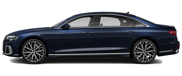 Audi A8 L Metalik Firmament Mavi Fabrika Çıkış Rengi