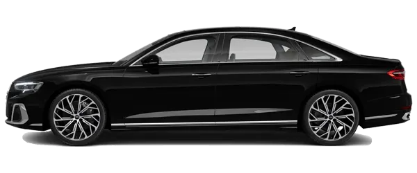 Audi A8 L Parlak Siyah Fabrika Çıkış Rengi