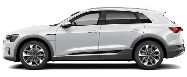 Audi E-tron Metalik Glacier Beyazı Fabrika Çıkış Rengi