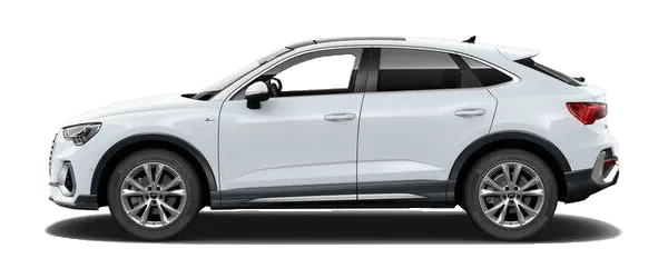 Audi Q3 Sportback Metalik Glacier Beyazı Fabrika Çıkış Rengi