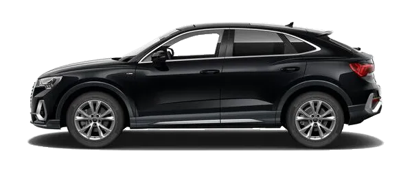 Audi Q3 Sportback Metalik Mitos Siyahı Fabrika Çıkış Rengi