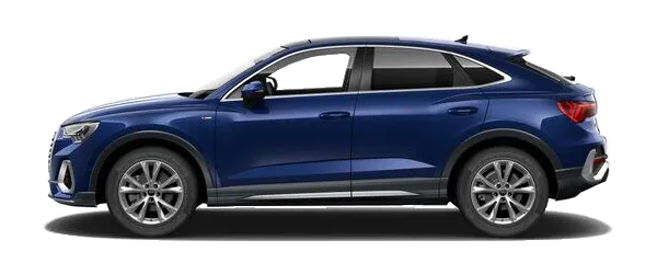 Audi Q3 Sportback Metalik Navarra Mavi Fabrika Çıkış Rengi