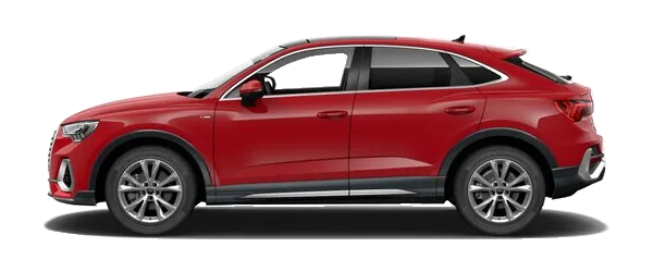 Audi Q3 Sportback Metalik Tango Kırmızısı Fabrika Çıkış Rengi