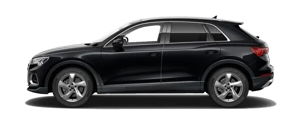 Audi Q3 Metalik Mitos Siyahı Fabrika Çıkış Rengi