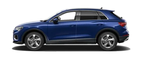 Audi Q3 Metalik Navarra Mavi Fabrika Çıkış Rengi