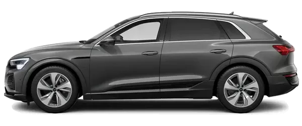 2025 Audi Q8 e-tron Metalik Kronos Gri Rengi