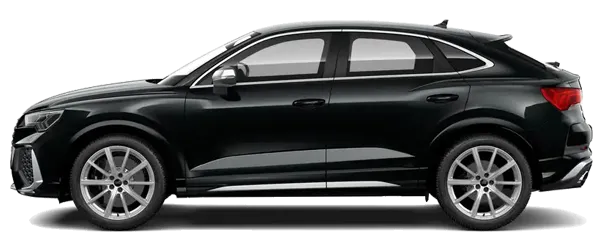 Audi RS Q3 Sportback Metalik Mitos Siyahı Fabrika Çıkış Rengi