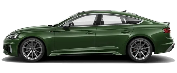 Audi RS5 Sportback Metalik Sonoma Yeşil Fabrika Çıkış Rengi