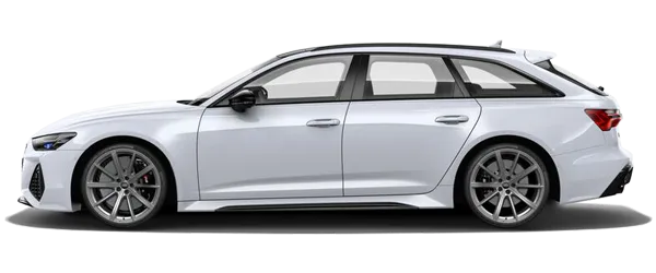 Audi RS6 Avant Metalik Glacier Beyazı Fabrika Çıkış Rengi