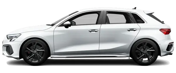 Audi S3 Sportback Metalik Glacier Beyazı Fabrika Çıkış Rengi