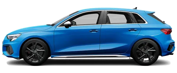 Audi S3 Sportback Turbo Mavi Fabrika Çıkış Rengi