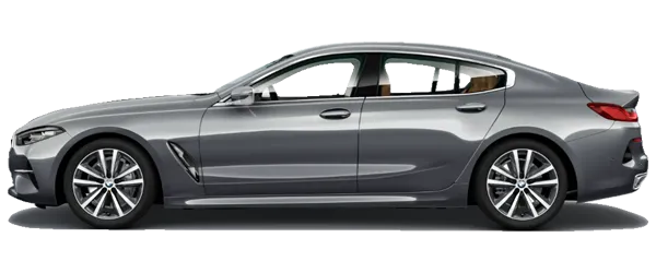 Bmw 8 Serisi Gran Coupe Metalik Gümüş Fabrika Çıkış Rengi