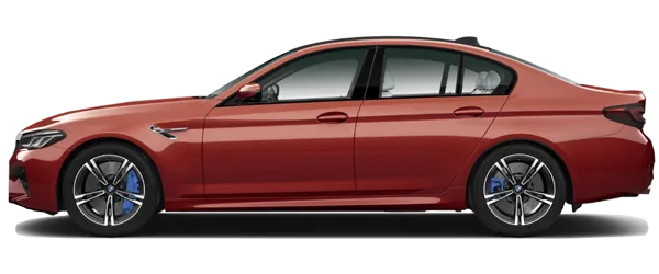 Bmw M5 Metalik Kırmızı Fabrika Çıkış Rengi