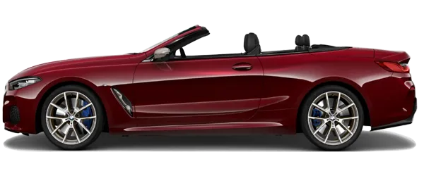 Bmw M8 Cabrio Metalik Kırmızı Fabrika Çıkış Rengi