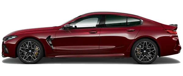 Bmw M8 Gran Coupe Aventurin Kırmızı Metalik Fabrika Çıkış Rengi