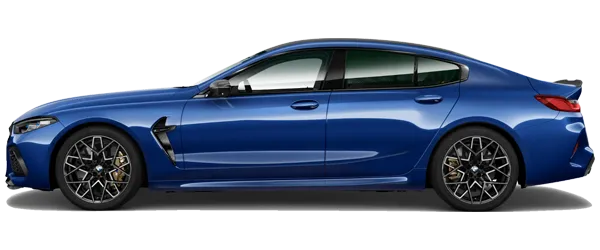 Bmw M8 Gran Coupe Mavi Metalik Fabrika Çıkış Rengi