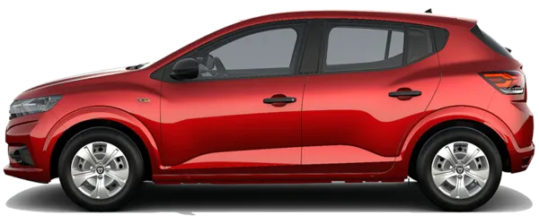 Dacia Sandero Mercan Kırmızı Fabrika Çıkış Rengi