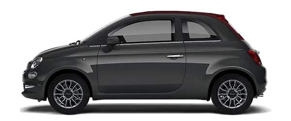 Fiat 500C Antrasit Gri