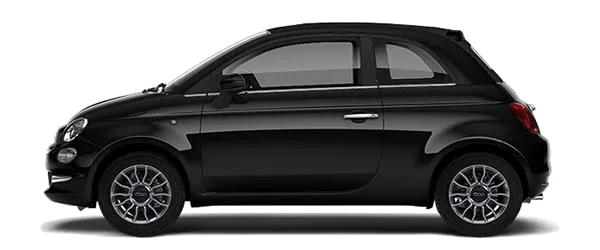 Fiat 500C Rock Siyahı Fabrika Çıkış Rengi