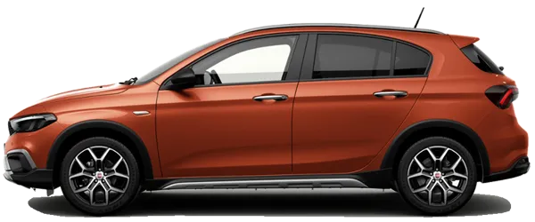 Fiat Egea Cross Paprika Turuncu Fabrika Çıkış Rengi