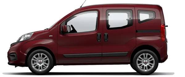 Fiat Fiorino Combi Flamenco Kırmızı Fabrika Çıkış Rengi