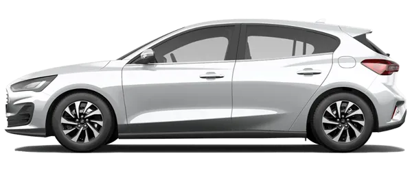 Ford Focus Hatchback Aytozu Gümüş Metalik Fabrika Çıkış Rengi