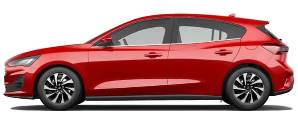 Ford Focus Hatchback Yarış Kırmızısı Fabrika Çıkış Rengi