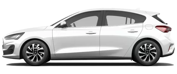 2025 Ford Focus Hatchback Donmuş Beyaz Rengi
