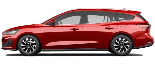 Ford Focus Station Wagon Fantastik Kırmızı Metalik Fabrika Çıkış Rengi