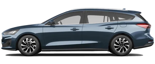 Ford Focus Station Wagon Krom Mavi Metalik Fabrika Çıkış Rengi