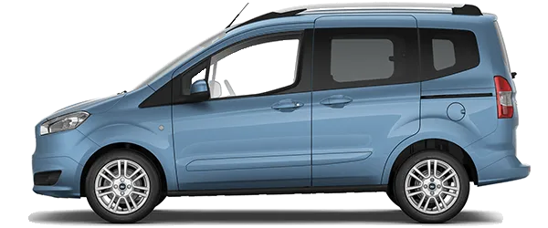 Ford Tourneo Courier Turkuaz Mavi Fabrika Çıkış Rengi