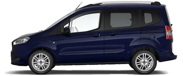 Ford Tourneo Courier Koyu Mavi Fabrika Çıkış Rengi