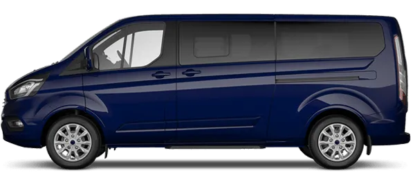 Ford Tourneo Custom Blazer Mavi Fabrika Çıkış Rengi