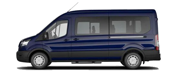 Ford Transit Minibüs Blazer Mavi Fabrika Çıkış Rengi