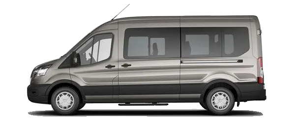 Ford Transit Minibüs Dağınık Gümüş Fabrika Çıkış Rengi