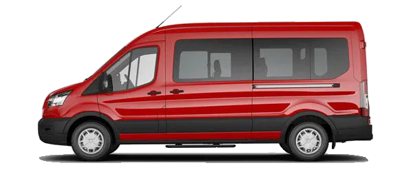 Ford Transit Minibüs Kırmızı Fabrika Çıkış Rengi