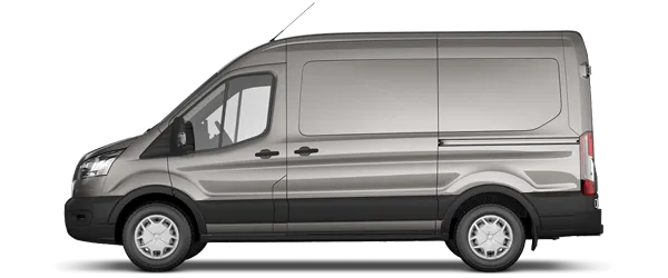 Ford Transit Van Dağınık Gümüş Fabrika Çıkış Rengi