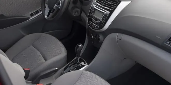 2012 Model Hyundai Accent Blue